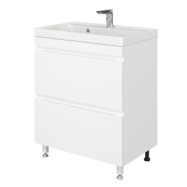 Тумба Напольная Amica "САНТОРИНИ" 2 Ящика Белый