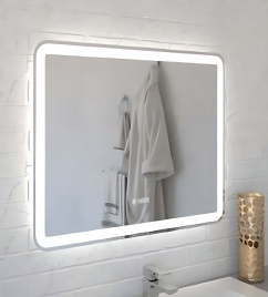 Зеркало Amica "348ск2о2" 6500К 70*100 Овал Сенсор