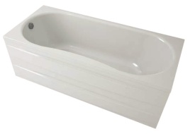 Ванна Прямая Amica "ОЛИВЕ" 170х75 Белая