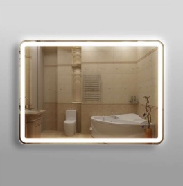 Зеркало Amica "348сду" 4000К 70*80 Овал Сенсор