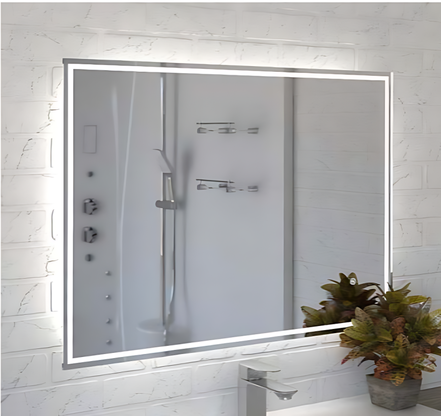 Зеркало Amica "303ску" 6500К Квадрат Сенсор  фото 1