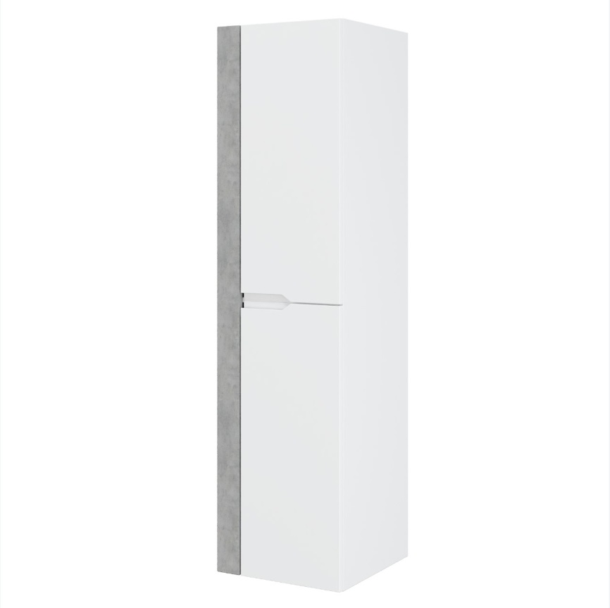 Пенал Подвесной Amica "КАПРИ" Размер 35 2 Двери Белый фото 1