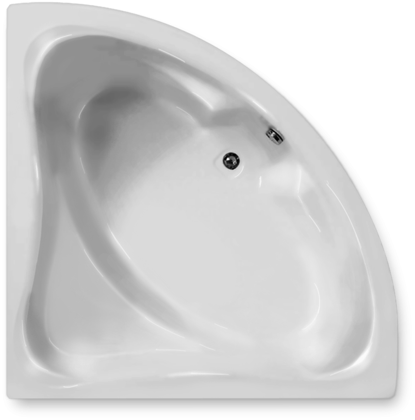 Ванна Угловая Amica "РЕМИНИ" 150х150 Белая фото 1