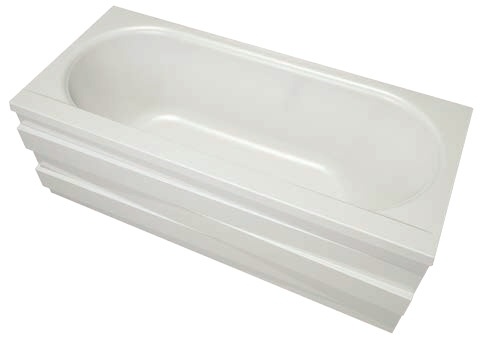 Ванна Прямая Amica "ОРИО" 180х80 Белая фото 1