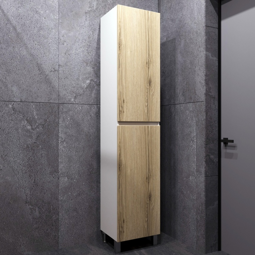 Пенал Подвесной Amica "КРИТ" Размер 40 1 Дверь Дуб Элвезия фото 3