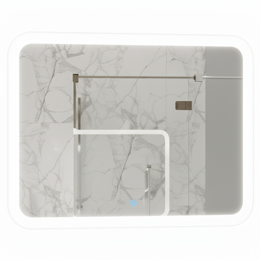 Зеркало Amica "341ск" Овал Сенсор фото 1