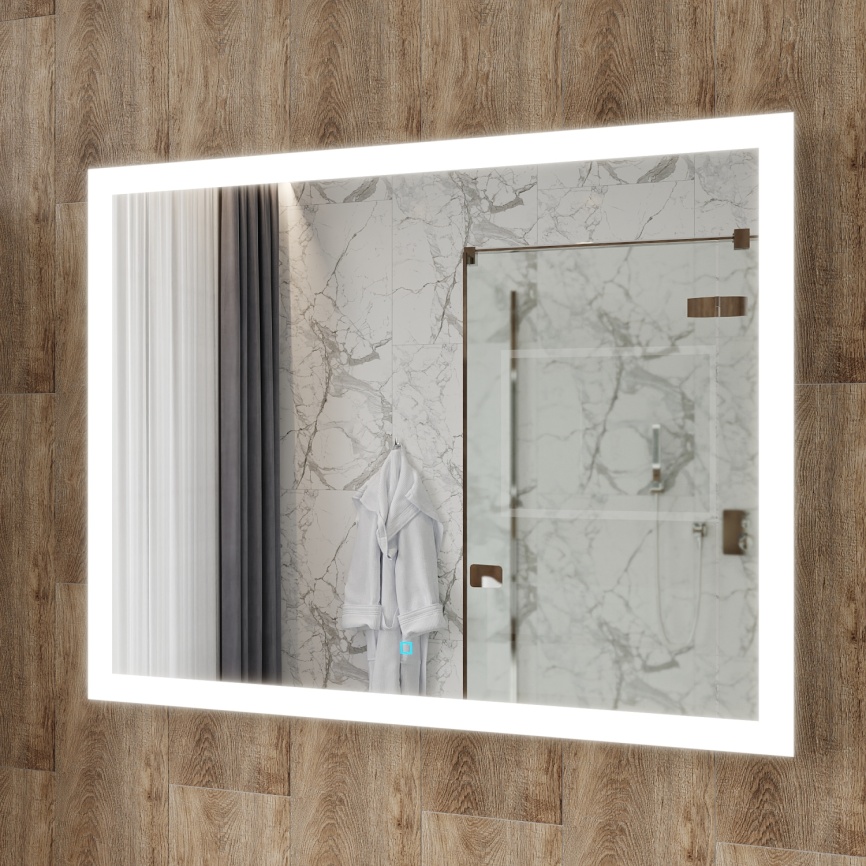 Зеркало Amica "ТАИТИ" Квадрат Сенсор Подогрев фото 2