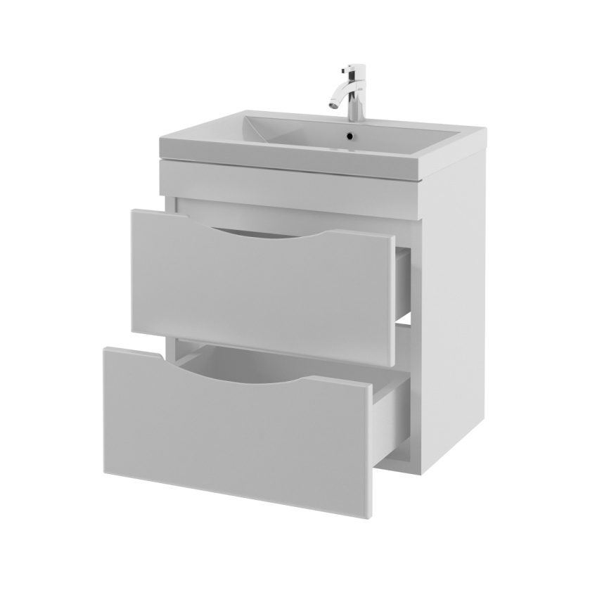 Тумба Подвесная Amica "СИЦИЛИЯ" 2 Ящика фото 2